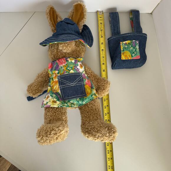 Build A Bear Workshop Bunny Gardener BAB Plush - Picture 6 of 8